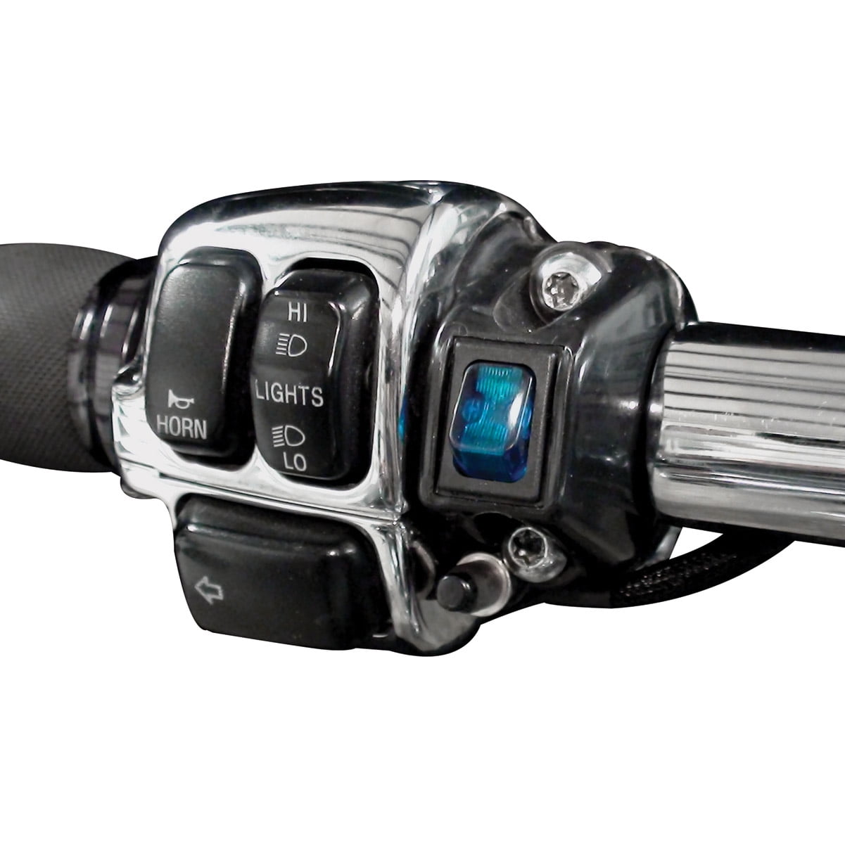 Grip Switch Black Push Botton Garage Door With Additional On Off