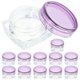 thumbnail image 3 of 12pcs Plastic Cream Containers with Lids – Refillable Small Square Face Cream Jars for Travel Cosmetic Storage – Lightweight and Compact Design, 3 of 4