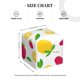 thumbnail image 4 of Balery Strawberry and Lemon Porta Pañuelos de Cuero con Estampado – Funda Moderna Cuadrada para Caja de Pañuelos, Dispensador 5x5x5'', 4 of 7