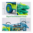 thumbnail image 4 of Juguete De Vehículo Transportador De Dinosaurio Para Niños Xtellar verde, 4 of 4