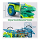 thumbnail image 4 of Juguete De Vehículo Transportador De Dinosaurio Para Niños Xtellar verde, 4 of 4