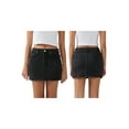 thumbnail image 2 of LMLYSoH Women Denim Skirts Solid Color Bodycon Jeans Skirts Summer Casual Mini Skirts Streetwear, 2 of 9