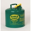 Eagle Mfg Type I Safety Can,2 gal,Green,9-1/2In H UI20SG