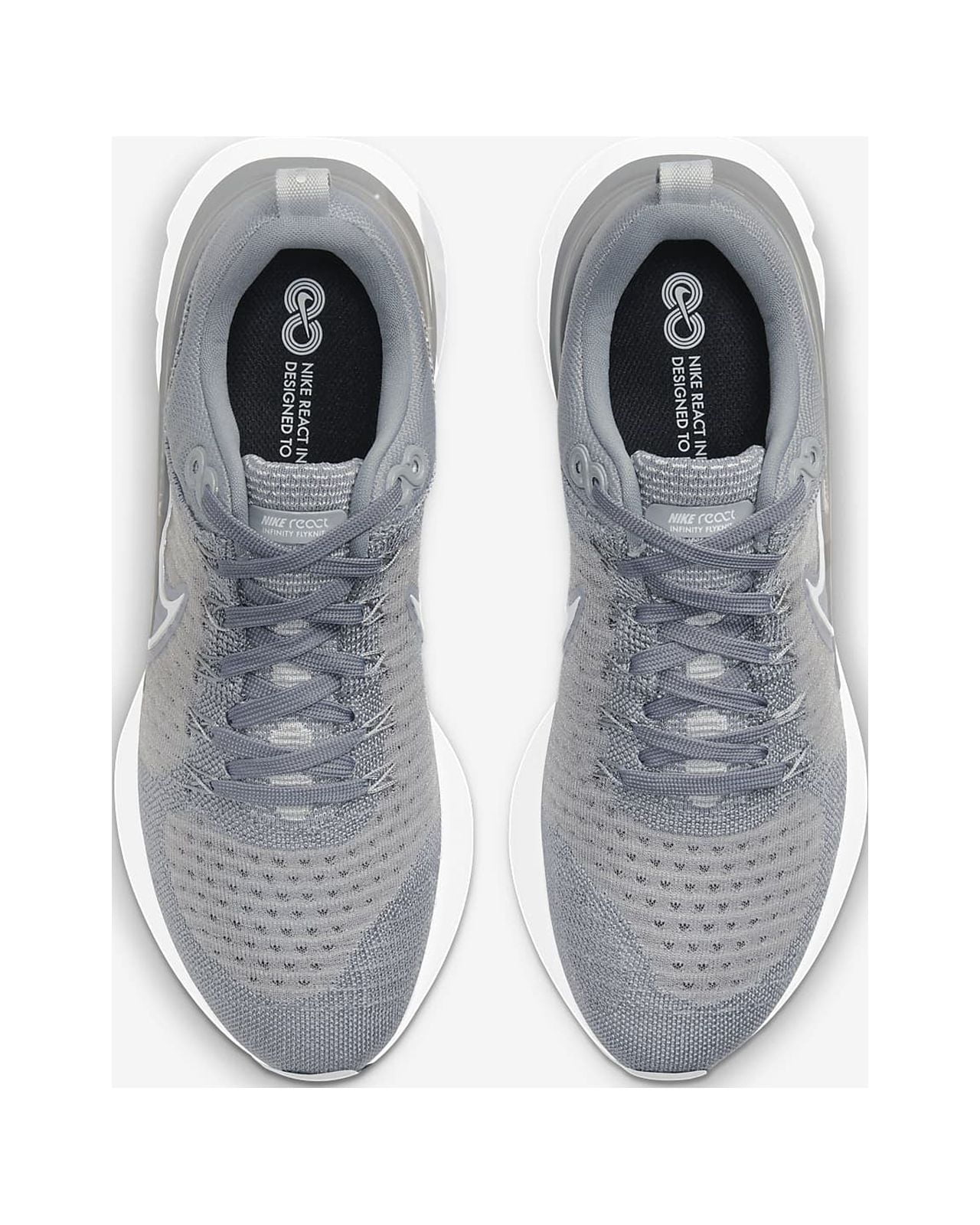 nike react infinity run flyknit 2 gray