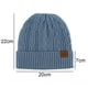 thumbnail image 2 of Gorros cálidos de invierno para hombre, gorro tejido acrílico con puños, gorro diario MFZFUKR CPB-ZRF457-5, 2 of 5