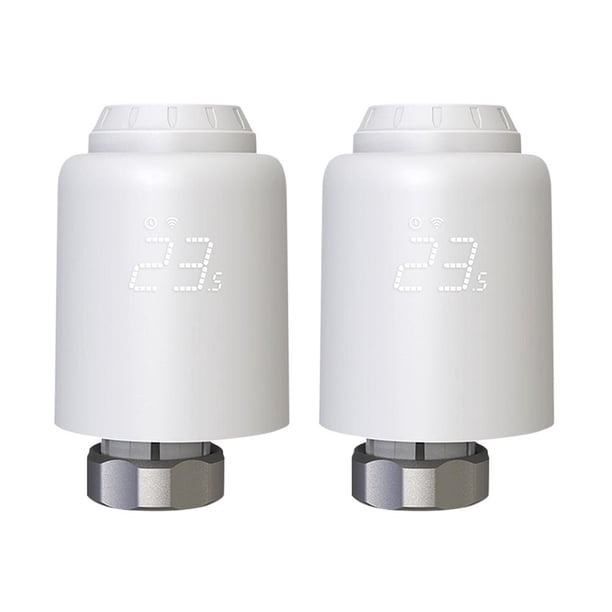 Válvula termostática para radiador Controlador de temperatura de calefacción SmartLife (ZigBee)