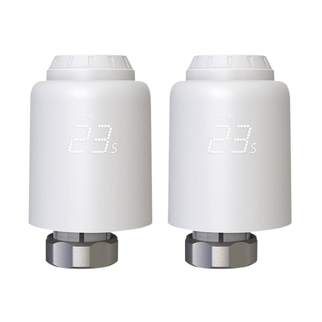 Válvula termostática para radiador Controlador de temperatura de calefacción SmartLife (ZigBee)