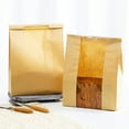 thumbnail image 3 of YAOMOBB Candy Bags Homemade Bread Packaging 50Pcs Window Food Grade Bags for Bakery Storage, 3 of 6