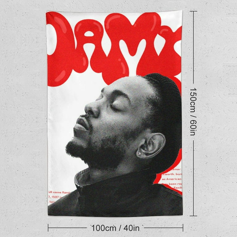 Kendrick Lamar Tapestry Rapper Flag Room Decor Kendrick Lamar Merch Walmart