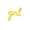 Gold, variant on Air-Filled Lowercase Cursive "girl" Backdrop Balloon Banner