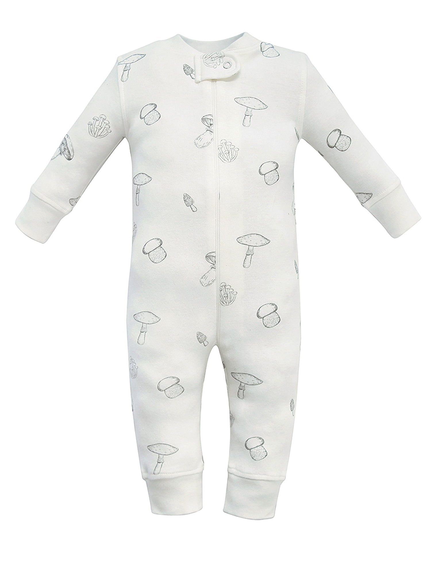 Owlivia Organic Cotton Baby Boy Girl Zip Front Sleep 'N Play Footed Baby Sleepwear Long Sleeve Pyjamas from Newborn to 18months