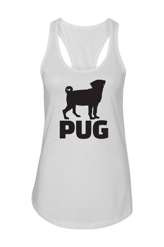 Shadow Pug Tank Women -Image by Shutterstock, Female Large