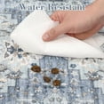 thumbnail image 3 of Hasoo 2' x 6' Washable Hallway Runner Soft Boho Vintage Kitchen Mats Stain Resistant Rugs for Bedroom Laundry Blue, 3 of 6