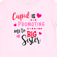 thumbnail image 4 of Inktastic Cupid is Promoting Me to Big Sister Girls Baby T-Shirt, 4 of 5
