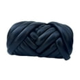 thumbnail image 2 of Hilo grueso, hilo voluminoso, tejido a mano, suave, 500 g, longitud 15 m, hilo para tejer a mano, peso del hilo Negro, 2 of 9