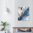 thumbnail image 3 of COMIO  Sylvie Indigo Watercolor Abstract Print Framed Canvas Wall Art, 3 of 4
