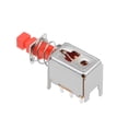 thumbnail image 3 of Push Button Switch DPDT 6 Pin 1 Position Self-Locking Red 10Pcs, 3 of 3