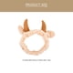 thumbnail image 4 of GOOHOCHY 2 diademas con orejas de animal para maquillaje de spa, bonitas diademas para lavarse la cara, diadema facial de cuerno., 4 of 7