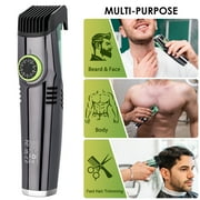 Vacuum Beard Trimmer for Men with , Trimmer for Mustache, Sideburns, Facial Hair