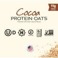 thumbnail image 4 of Avelina Cocoa Protein Oats | High Protein & 100% Gluten Free | Delicious Blend of Oats and Cocoa for a Nutritious Breakfast or Post-Workout Meal (10.56 oz, 5-Pack), 4 of 5