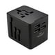thumbnail image 1 of Universal Travel Adapter One International Wall Charger AC Plug Adaptor With 3.5A Smart Power And Type-C For USA EU AUS-2025, 1 of 5