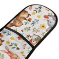 thumbnail image 2 of Dailycode Double Sided Oven Mitt with Loop Heat Resistant Kitchen Long Potholders 7" x 35" Cute Rabbits and Flowers, 2 of 6