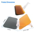 thumbnail image 5 of Car Visor Extender, iMounTEK 2 in 1 Anti-glare Driving Visor with Adjustable View Angles Sun Anti-UV Block Visor Car Interior Sun Protection Accessories, 5 of 7