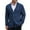 Dark Blue, variant on CharmCyan Men's Classic Cable Knit Cardigan Sweater with Button Down Closure and Shawl Collar for Business Casual Wear Army Green L