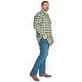 thumbnail image 2 of Wrangler Men's Big and Tall Plaid Flannel Shirt ,Big Size Up To 6XL And Tall Size Up To 4XT, 2 of 3