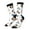 3 Black, variant on Cartoon Animals Print Adult Socks for Men & Women,Calf Socks, Ankle Socks,Boots Socks,Breathable Casual Sock,Unisex Crew Socks
