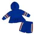 thumbnail image 2 of Girls Infant Colosseum Royal Florida Gators Spoonful Full-Zip Hoodie & Shorts Set, 2 of 2