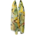 thumbnail image 2 of Wrapables® Lightweight Sheer Silky Feeling Chiffon Scarf, Sky Blue Eco-Trendy, 2 of 5