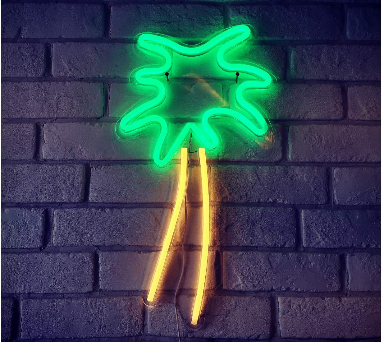 Details about   Coconut Tree LED Neon Sign Light Decor Beer Bar Bedroom Wall Art Christmas Party 
