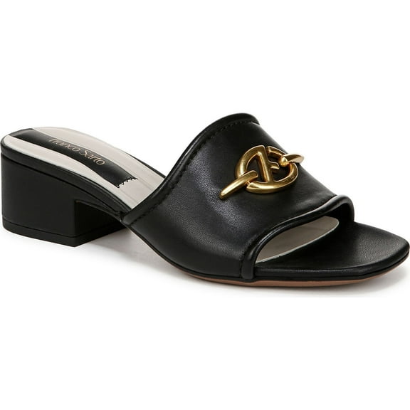 Franco Sarto Women's Noreen Heeled Sandal Black 9.5M