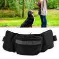 thumbnail image 4 of Dog Training Waist Treat Bag, Poop Bag Dispenser Polyester Large Capacity Dog Training Waist Bag Multifunction  For Hiking, 4 of 8