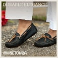 thumbnail image 4 of Minnetonka Women's Classic Driving Moccasin (Off-White, US Footwear Size System, Adult, Women, Numeric, Medium, 6), 4 of 6
