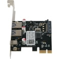 thumbnail image 4 of 3X USB 3.1 Type C PCIe Expansion Card PCI-E to 1 Type C and 2 Type A 3.0 USB Adapter PCI Express Controller Hub, 4 of 8
