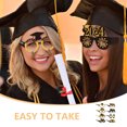 thumbnail image 4 of 8pcs 2024 Gamias de graduación Gafas de graduación Propiedades de fotografías suministros de fiesta de graduación, 4 of 6