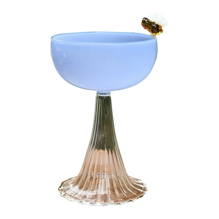 

200ml Cocktail Glass Red Wine Glass Ice Cream Cereal Bowl Glasses Goblet High Borosilicate Glass Cup Drinkware Barware D