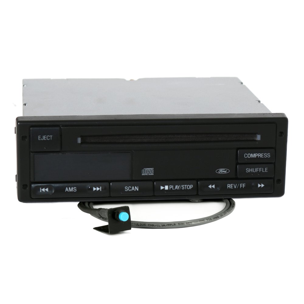 Ford 19922000 Mercury Single CD Player w Bluetooth on a Pigtail XR3F