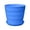 A, variant on Orangide Flower Pot Colorful Plant Planter Home Office Decor Modern Ribbed Design Medium Size for Indoor Plants Garden Container