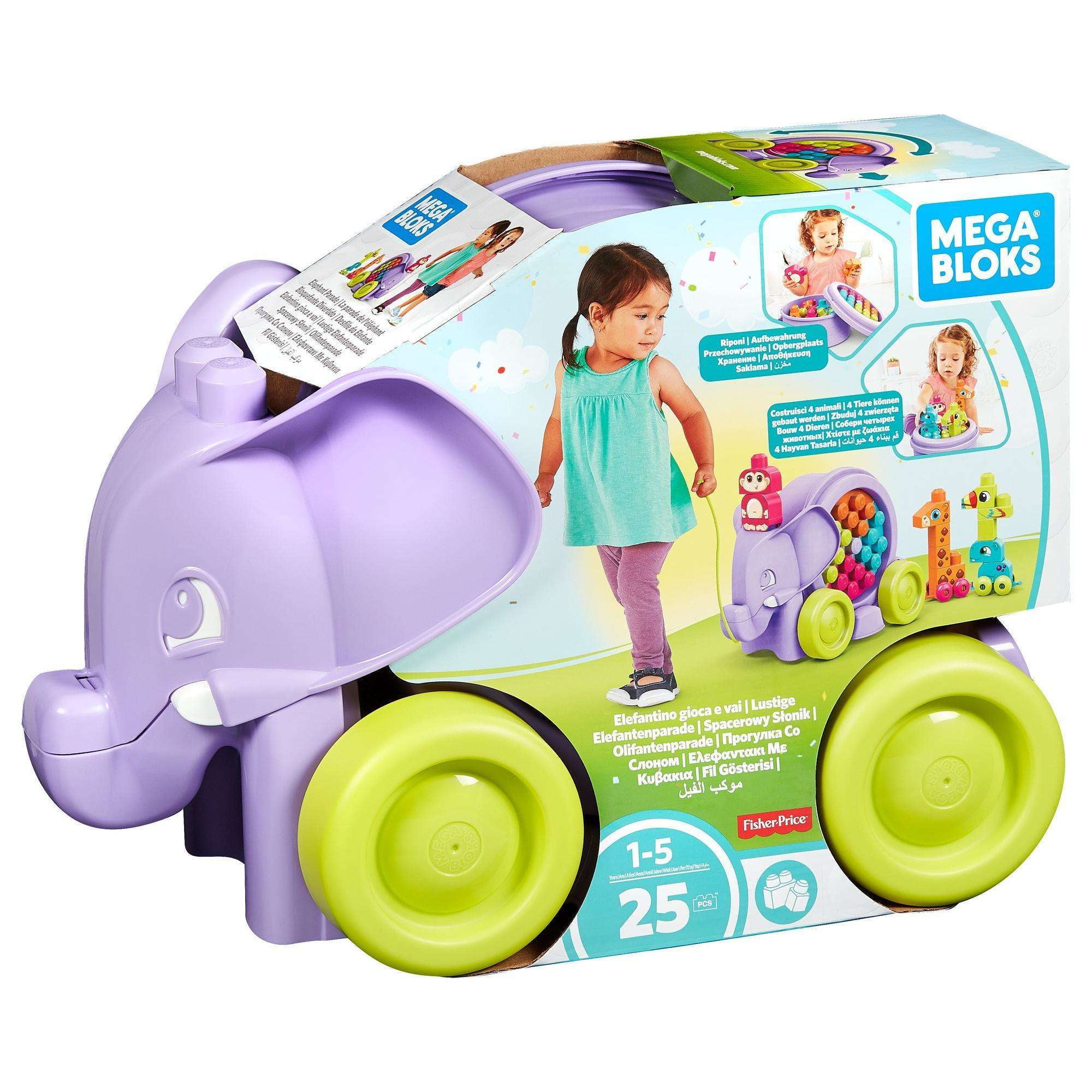 fisher price mega bloks elephant parade
