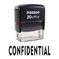 thumbnail image 1 of Printtoo CONFIDENTIAL Self Inking Rubber Stamp Office Stationary Stamp-Black, 1 of 1
