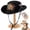 Black, variant on 250 Anniversary Usa Hat 1776-2026, Patriotic Embroidered Wide Brim Sun Hat Vintage Adjustable 250th Anniversary Hat