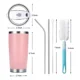 thumbnail image 4 of Vaso Térmico Portátil De Acero Inoxidable 20oz Con Calor/frí/ Corlor Rosa Punkzz, 4 of 7