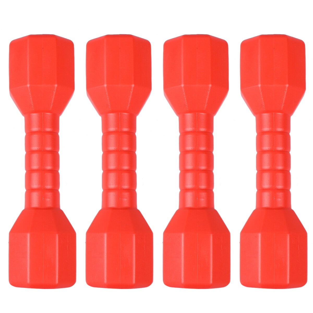 4pcs Children Octagonal Dumbell Outdoor Plastic Fitness Equipment Kids