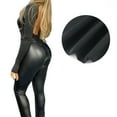 thumbnail image 1 of Gibobby Mallas Termicas Afelpadas Mujer Leggings sintética para mujer Pantalones elásticos sintética talle y pantalones cálidos(Negro, M), 1 of 5