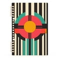 thumbnail image 7 of FORMRS 1-Subject Spiral Notebook 8" x 5" College Ruled 60 Refillable Sheet A5 Hard Cover, 2 Pack, Geometric Circle, 7 of 7