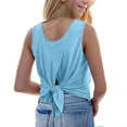 thumbnail image 3 of EHQJNJ Cute Tops for School Girls Solid Color Back Split Solid Color Vest for Kids Girls Tops, 3 of 8