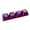 Purple, variant on AOOOWER Aluminum Alloy Keycaps Enamel Coating for Personalizing Mechanical Keyboards